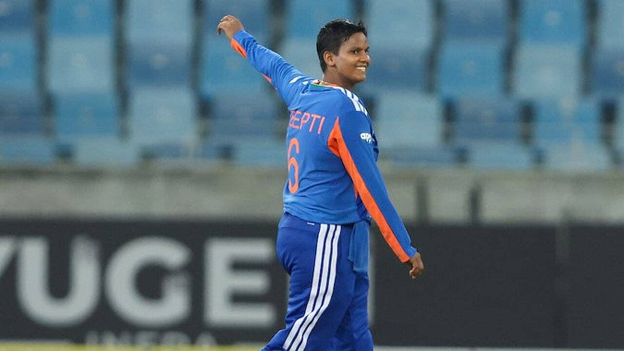 Deepti Sharma scripts history! Stunning 3/0 makes her world's top T20I wicket-taker