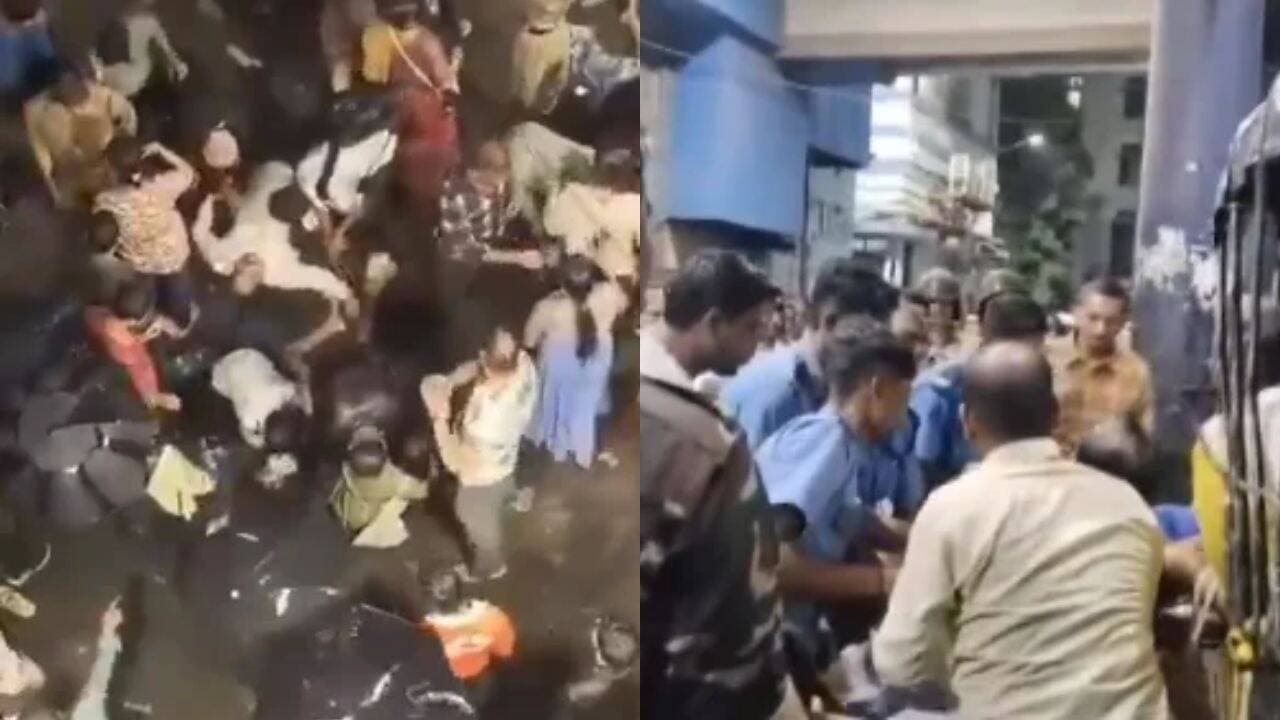 ‘People fainted, taken on bikes’: Eyewitness on Kolkata pandal stampede 